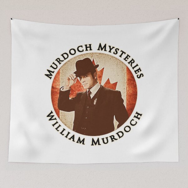 Item preview, Murdoch Mysteries William Murdoch with Vintage Effect designed and sold by purvis-chery.