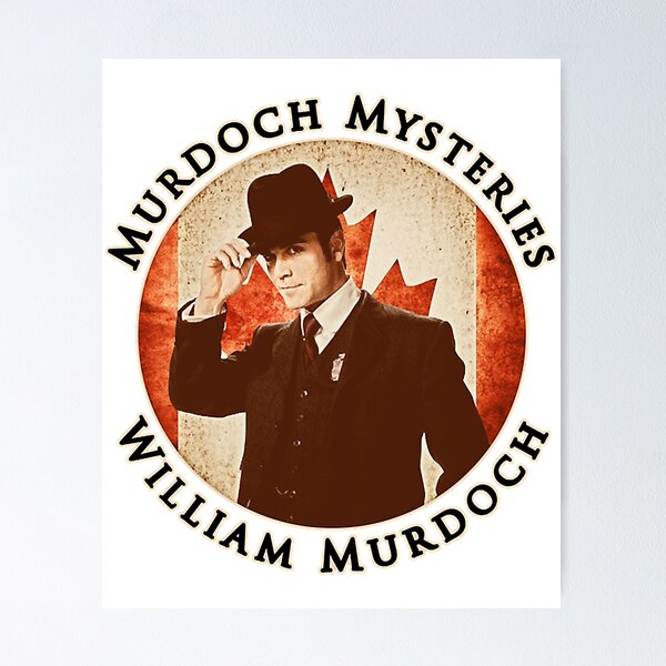 Item preview, Murdoch Mysteries William Murdoch with Vintage Effect designed and sold by purvis-chery.