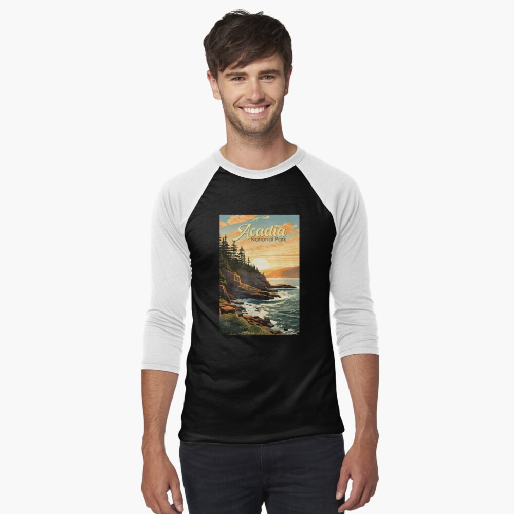 Item preview, Baseball ¾ Sleeve T-Shirt designed and sold by KrisSidDesigns.