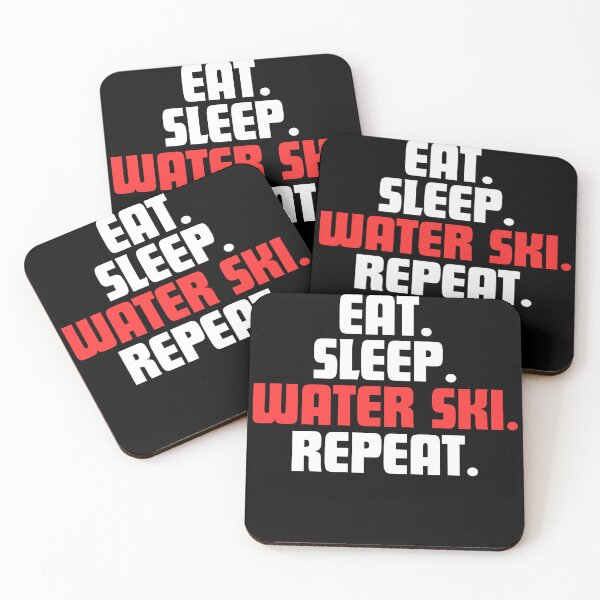 Item preview, Eat. Sleep. Water Ski. Repeat. designed and sold by danielliamgill.