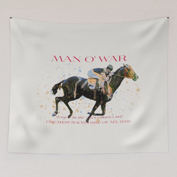 Item preview, Man O' War - Greatest Racehorse of All Time design designed and sold by Ginny Luttrell.