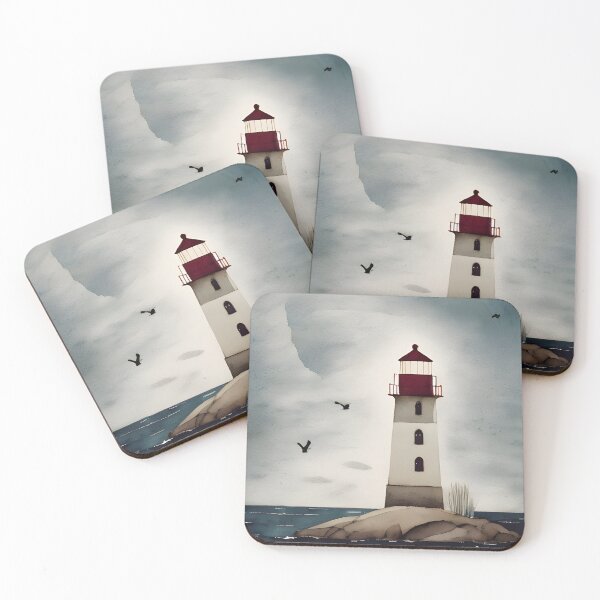 Item preview, Cloudy Coastline designed and sold by jensara.