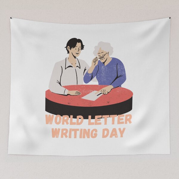 Aperçu de l'œuvre world Letter Writing Day créée et vendue par Simo0455.