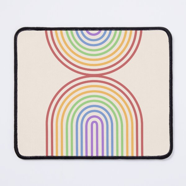 Item preview, Rainbow line art mirrored designed and sold by Firmly Planted Prints.