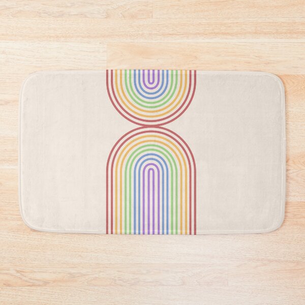 Item preview, Rainbow line art mirrored designed and sold by Firmly Planted Prints.