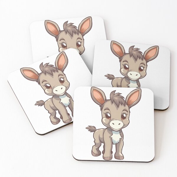 Item preview, Chibi Donkey Image designed and sold by PopPopGfx.