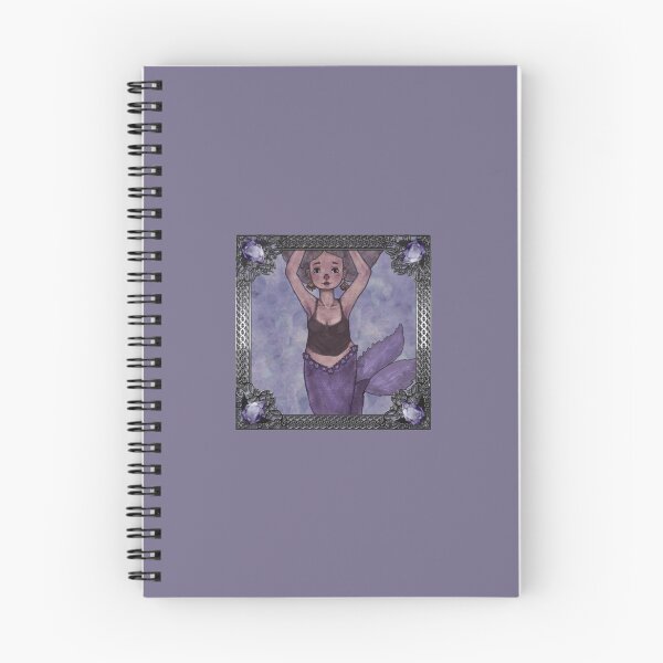 Item preview, Amethyst Mermaid (frame) designed and sold by nonsenseflower.