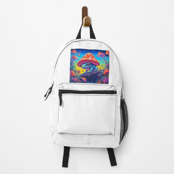 Item preview, Trippy Mushroom Frog designed and sold by AwesomeAiArt.