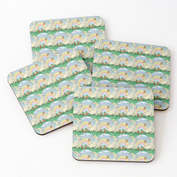 Item preview, Sketched Rabbit in Vegetable Garden designed and sold by Rainbows Galore.