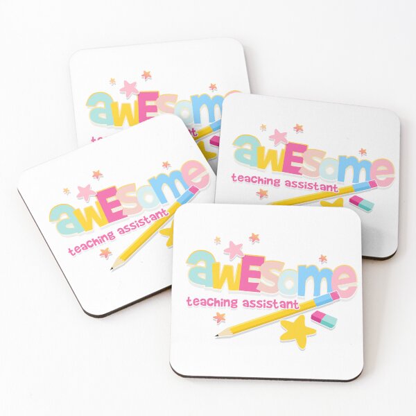 Item preview, Awesome Teaching Assistant/Teacher's Assistant , Teaching Assistant/Teacher's Assistant gift, Appreciation Gift, Thank you gift designed and sold by MAKEtoFIT.