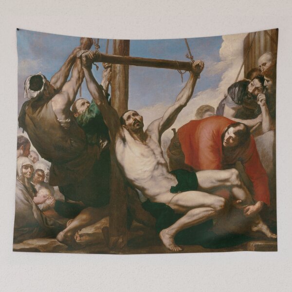 Item preview, The Martyrdom of Saint Philip | Jose de Ribera | 1639 Baroque Catholic Art designed and sold by CJET.