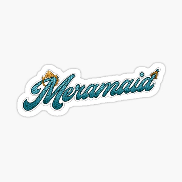 Meramaid (Aqua Style) Sticker