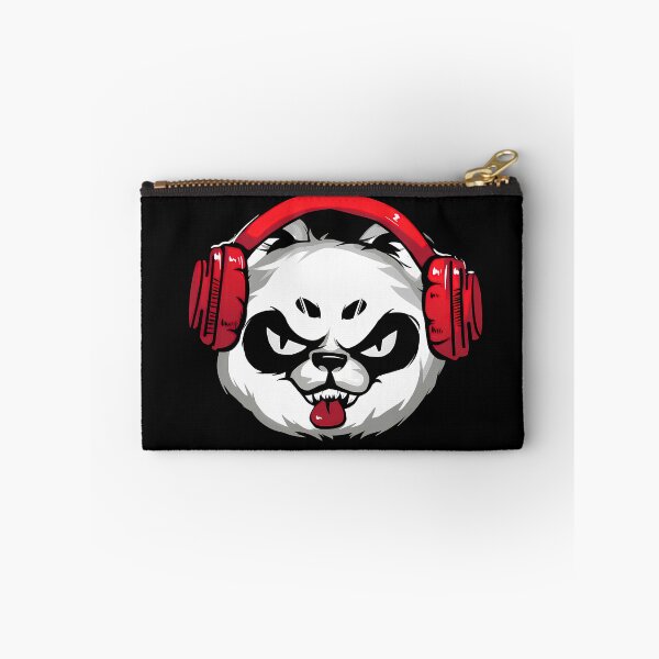 Item preview, Panda with red headphones (print without background) (^_^.) designed and sold by Gothicpower.