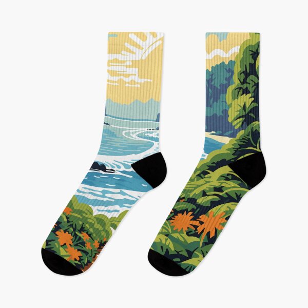 Item preview, American Samoa National Park Illustration Retro designed and sold by KrisSidDesigns.