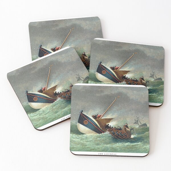 Item preview, The Lifeboat - 1864 designed and sold by Pictures With A Message.