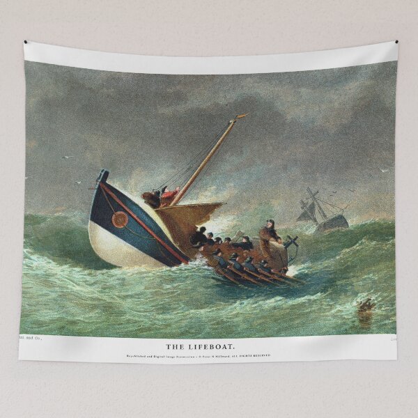 Item preview, The Lifeboat - 1864 designed and sold by Pictures With A Message.