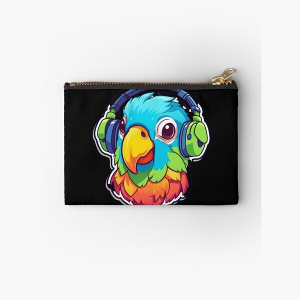 Item preview, Cute KawaiiMadness Kawaii Parrot Jamming designed and sold by KawaiiMadness7.