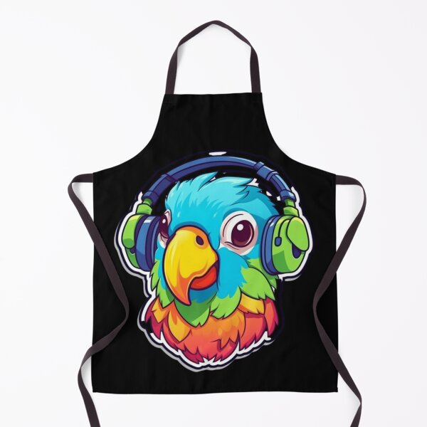 Item preview, Cute KawaiiMadness Kawaii Parrot Jamming designed and sold by KawaiiMadness7.