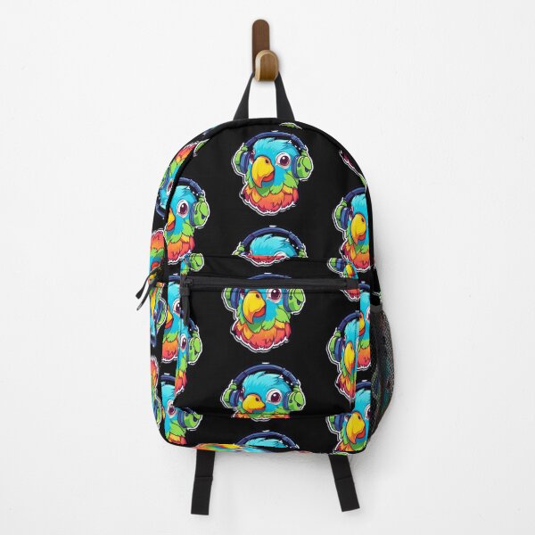 Item preview, Cute KawaiiMadness Kawaii Parrot Jamming designed and sold by KawaiiMadness7.