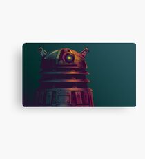 Dalek - Poster (Doctor Who) Canvas Print