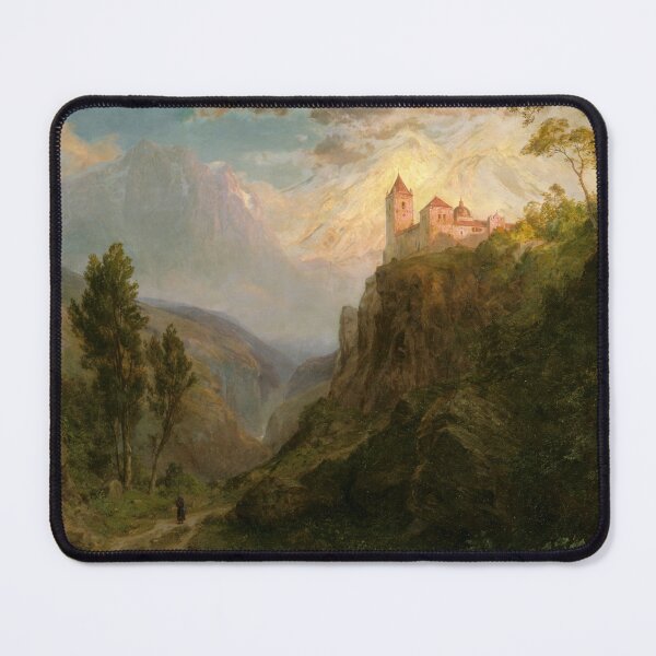 Item preview, The Monastery of San Pedro (Our Lady of the Snows) | Frederic Edwin Church | 1879 Landscape Art designed and sold by CJET.