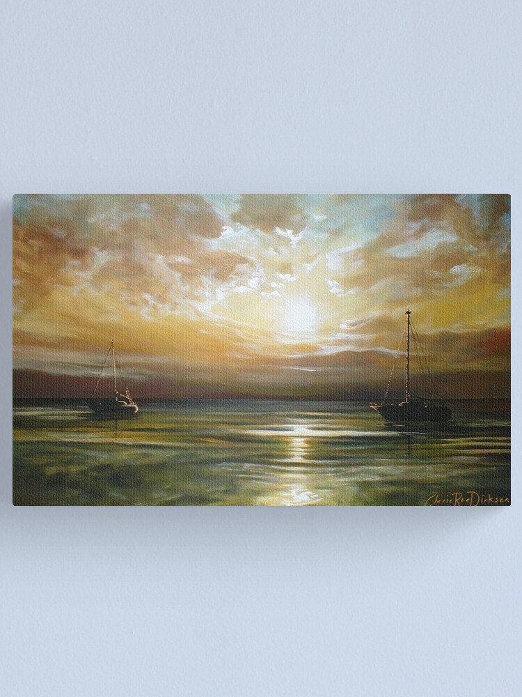 Alternate view of Burst of Sky Canvas Print