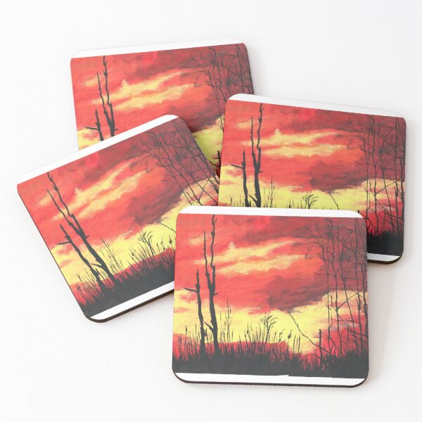 Item preview, sunrise sunset haunting landscape designed and sold by MerchantofVenom.