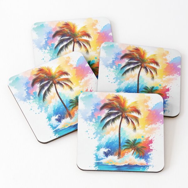 Item preview, Shades of Tranquility: Majestic Palm Tree in Artistic Splendor designed and sold by CreateUniverse.