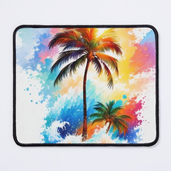 Item preview, Shades of Tranquility: Majestic Palm Tree in Artistic Splendor designed and sold by CreateUniverse.