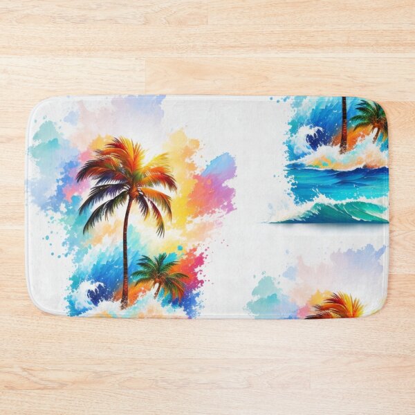 Item preview, Shades of Tranquility: Majestic Palm Tree in Artistic Splendor designed and sold by CreateUniverse.