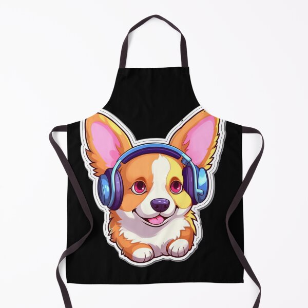 Item preview, Cute KawaiiMadness Kawaii Corgi Jamming designed and sold by KawaiiMadness7.