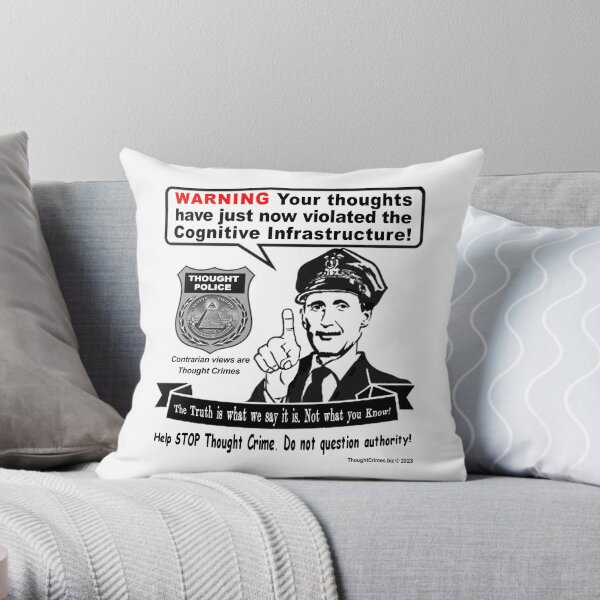 Cognitive Infrastructure Throw Pillow