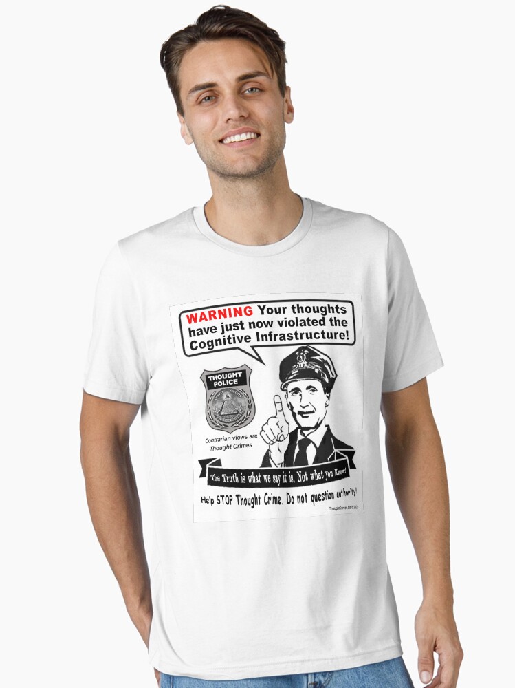 Thumbnail 1 of 7, Essential T-Shirt, Cognitive Infrastructure designed and sold by EyeMagined.