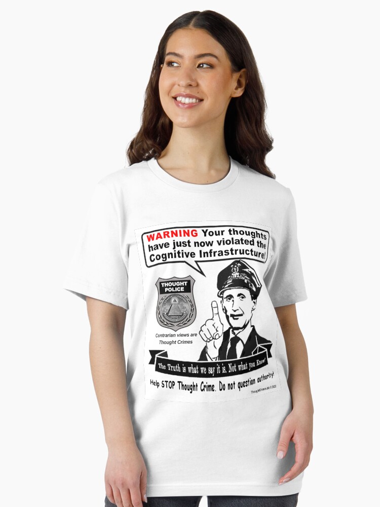 Thumbnail 2 of 7, Essential T-Shirt, Cognitive Infrastructure designed and sold by EyeMagined.