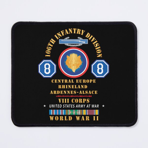 Item preview, Army - 106th Infantry Regiment, VIII Corps - Central Europe - Rhineland EUR WWII w EUR SVC X 300 designed and sold by Military Insignia Products.