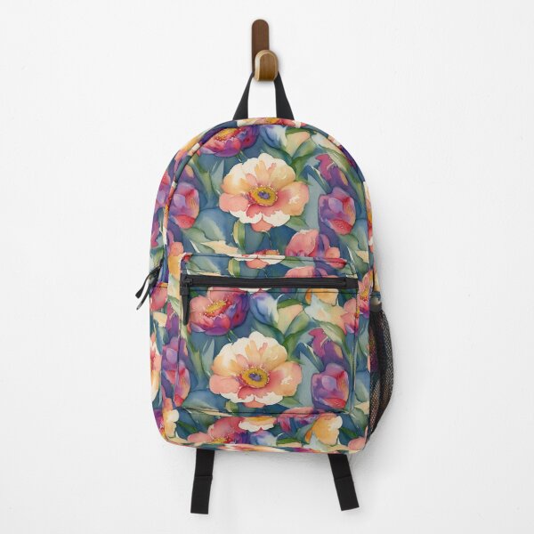 Item preview, Blooming Splendor - A Vibrant Watercolor Floral Seamless Pattern designed and sold by CelTopSkinz.