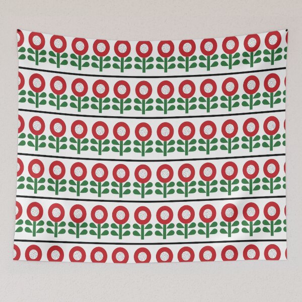 Item preview, Scandi Holiday Stripe designed and sold by BayhillStudio.