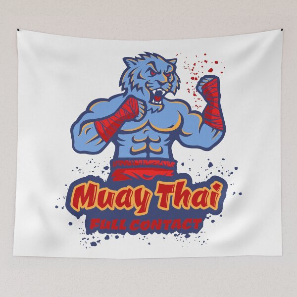 Item preview, Tiger fighter of Muay Thai designed and sold by SIR13.