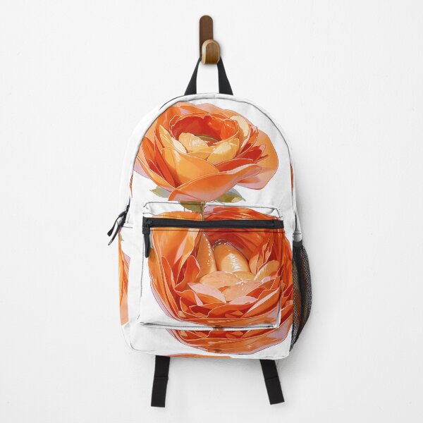 Item preview, Orange Flower,Beautiful Flowers designed and sold by Lychee Design.