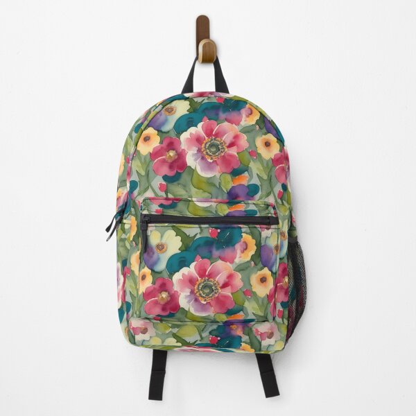 Item preview, Enchanting Blossoms - A Vibrant Watercolor Floral Seamless Pattern designed and sold by CelTopSkinz.