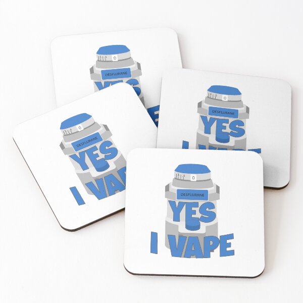 Item preview, Anesthesia VAPE Funny Anaesthesist Pun Desflurane  designed and sold by The Remi Reserve.