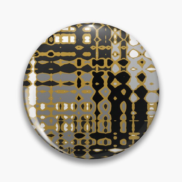 Item preview, Silver and gold Abstract Pattern designed and sold by Trevor Hirst.