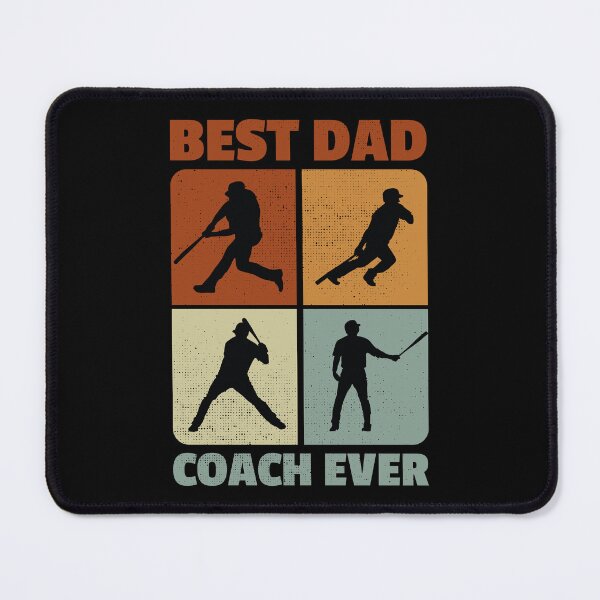 Item preview, Father's Day Baseball Father Best Dad Coach Ever Baseball designed and sold by MotivaChic.