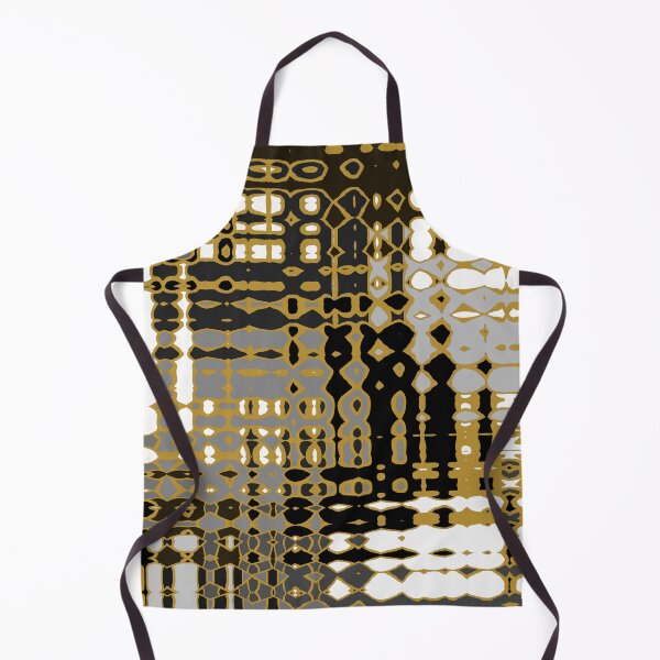 Item preview, Silver and gold Abstract Pattern designed and sold by Trevor Hirst.