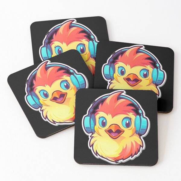 Item preview, Cute KawaiiMadness Kawaii Chicken Jamming designed and sold by KawaiiMadness7.