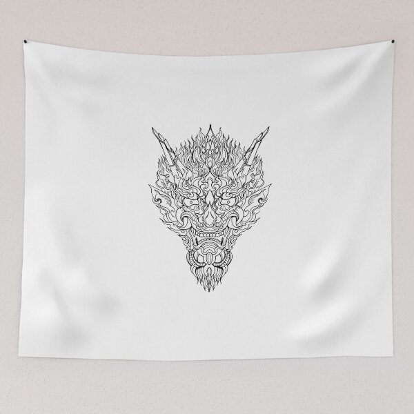 Item preview, Hand drawn Face Dragon  designed and sold by NB-Artist.
