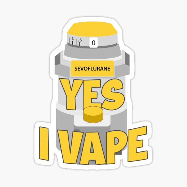 Item preview,  Anesthesia VAPE - Sevoflurane  designed and sold by The Remi Reserve.