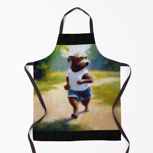 Item preview, Dog Jogging designed and sold by CrankyOldDude.