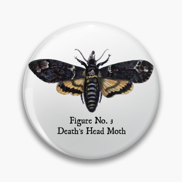 Item preview, Death's Head Moth designed and sold by Pixelchicken.