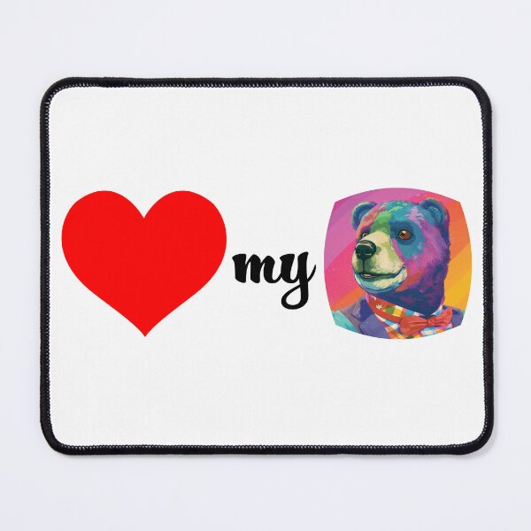 Item preview, Love My Bear designed and sold by Monochrome-Dog.